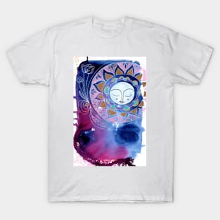 Moon and Mandala T-Shirt